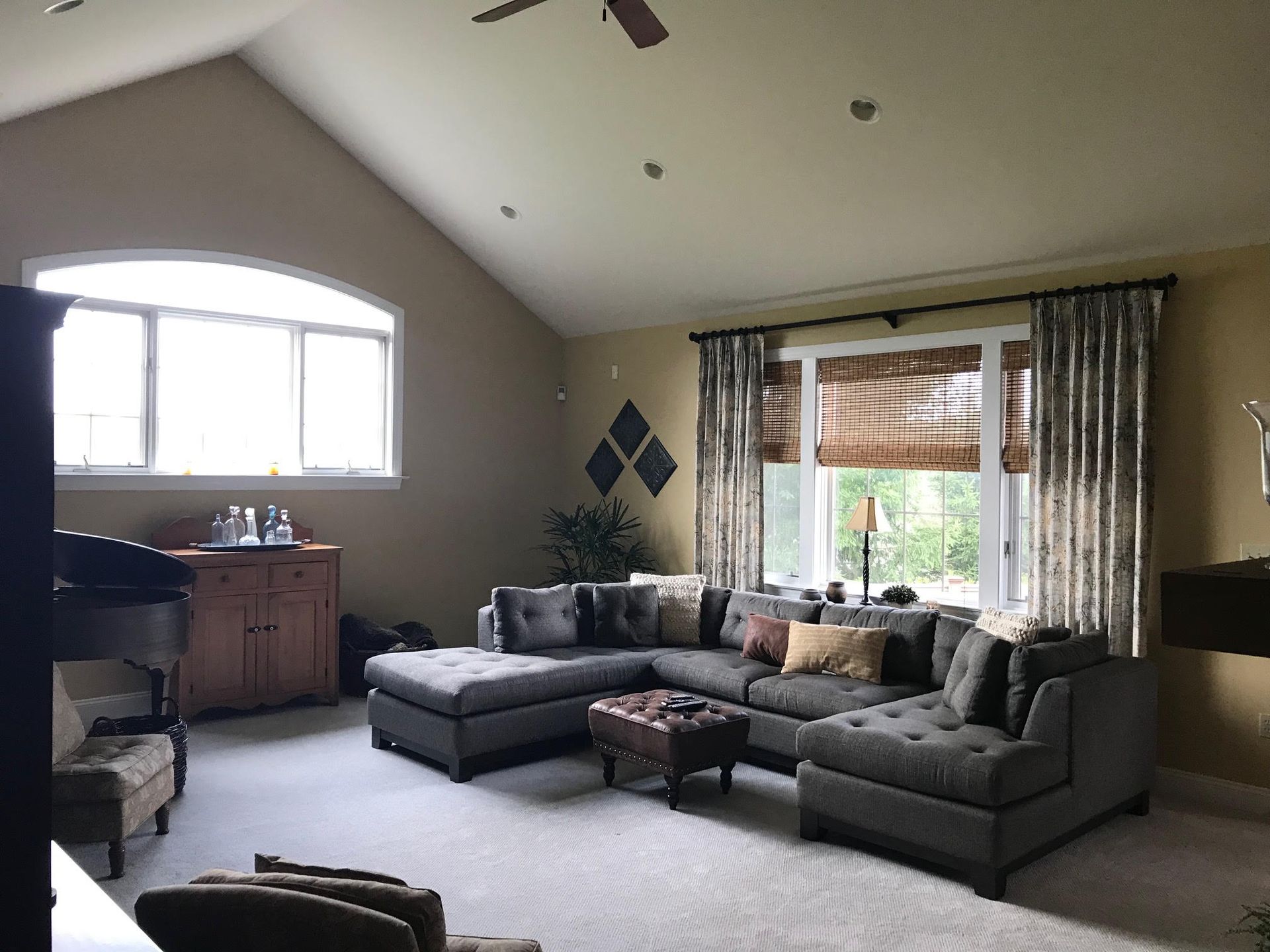 Clean Living Room