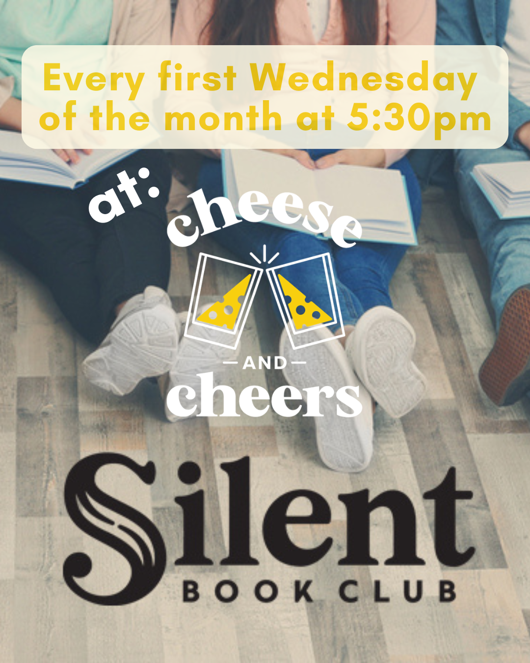 Silent Book Club at the Cheese and Cheers Whiskey Tasting Room in Marlborough, NZ