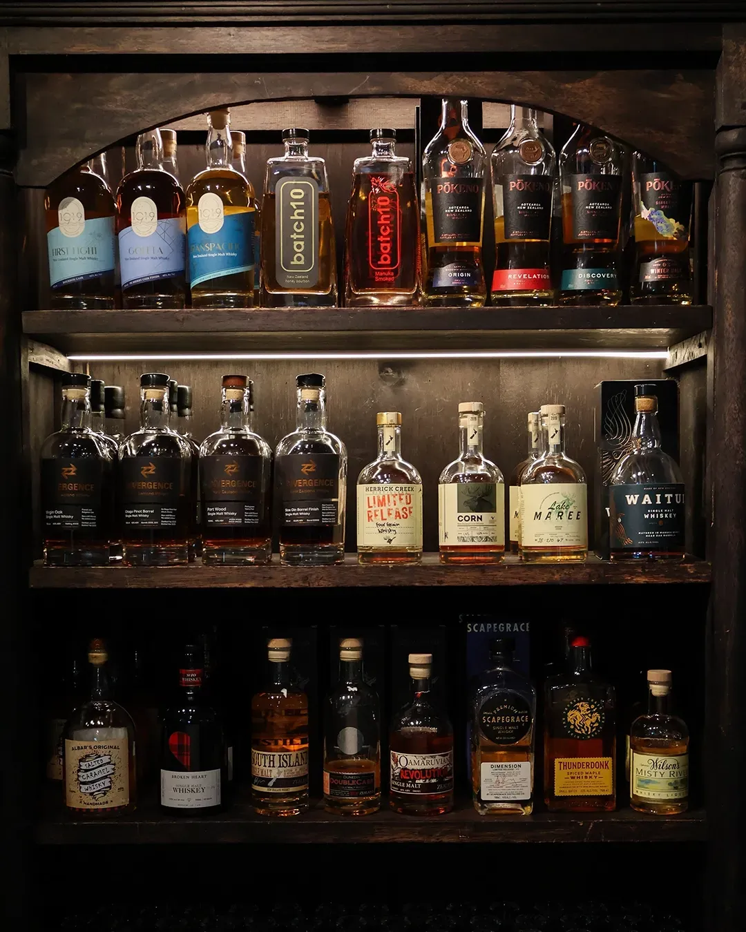 Online Bottle Store at the Cheese and Cheers Whiskey Tasting Room in Marlborough, NZ