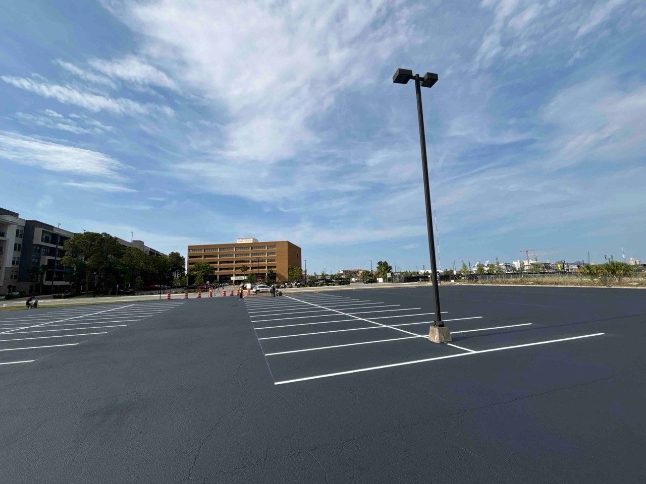 Striping Machine — Jacksonville, FL — Pro Sealed Asphalt Inc. Striping Machine — Jacksonville, FL — Pro Sealed Asphalt Inc.