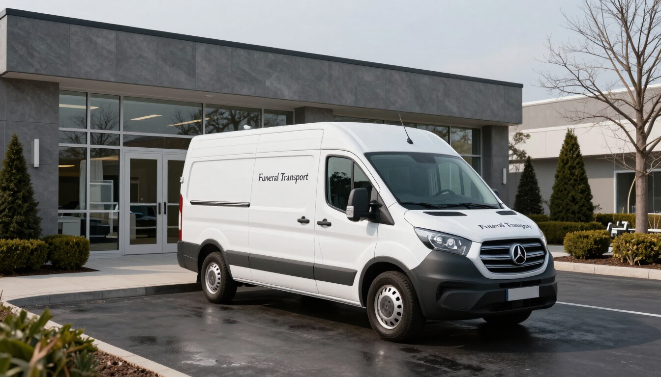Professional funeral transport service