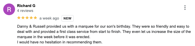 Richard G Review