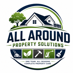 Ironwood Handyman Services logo with tools above a roofline in gold and gray
