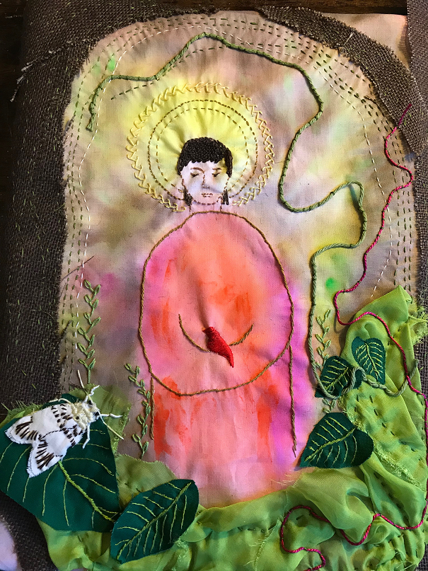 anne rose fabric sculpture