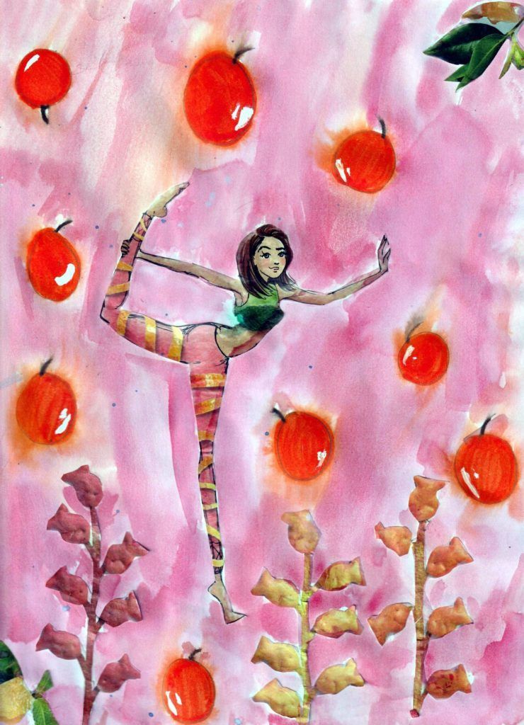 avery lathem dancer collage