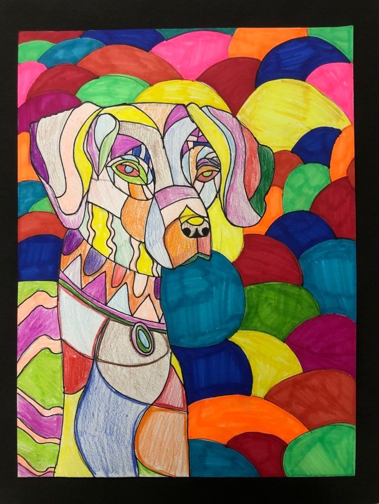braden bradley dog art