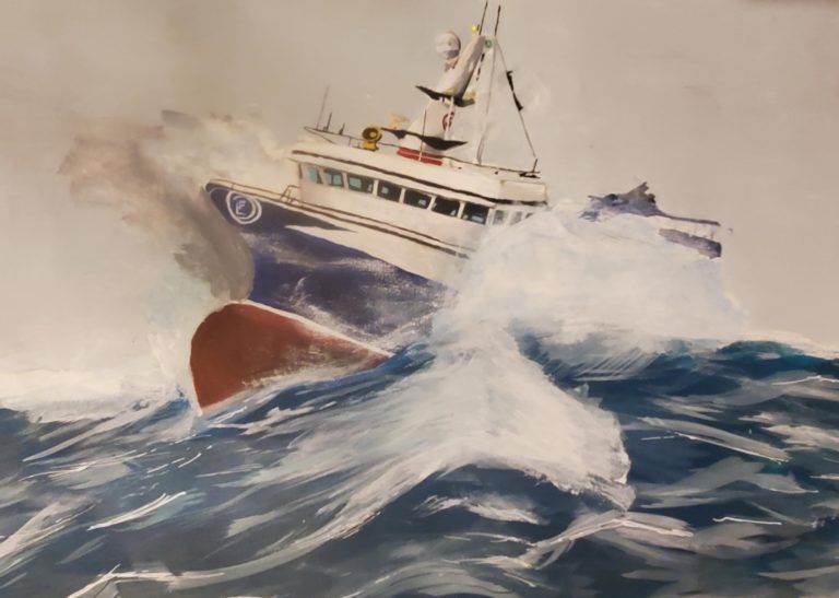 cody driskell acrylic painting