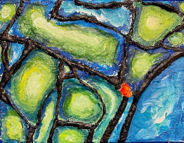 hartley gunderson acrylic painting
