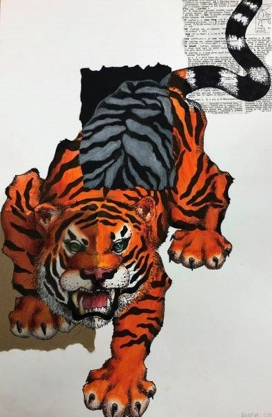 tiger art