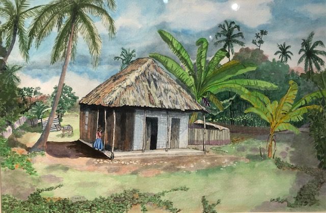 farmhouse painting