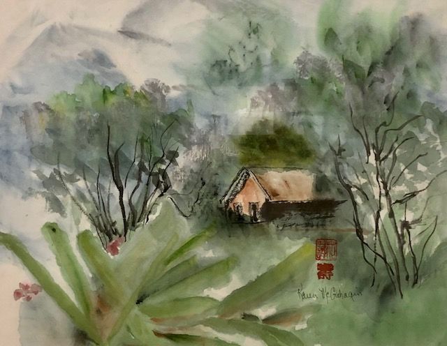 karen d. mcgahagin watercolor painting