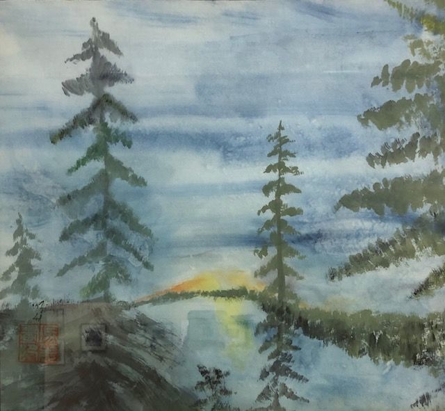 mary rodning watercolor