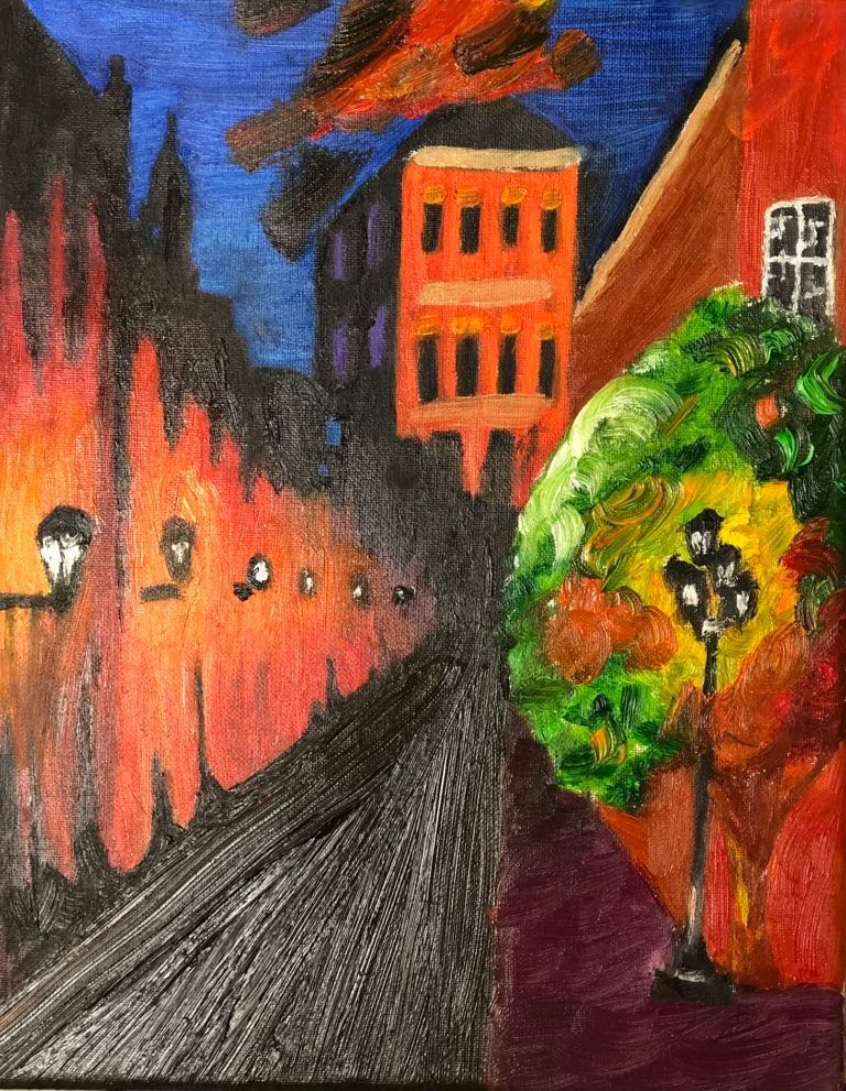 maggie davis oil painting