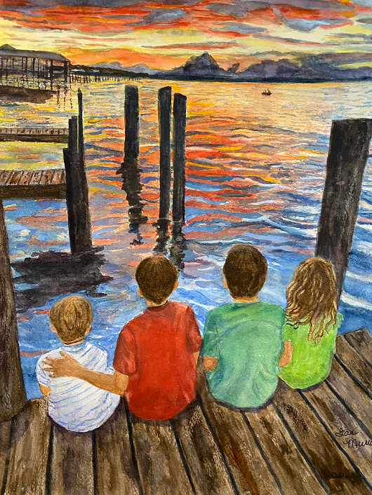 fran murray watercolor