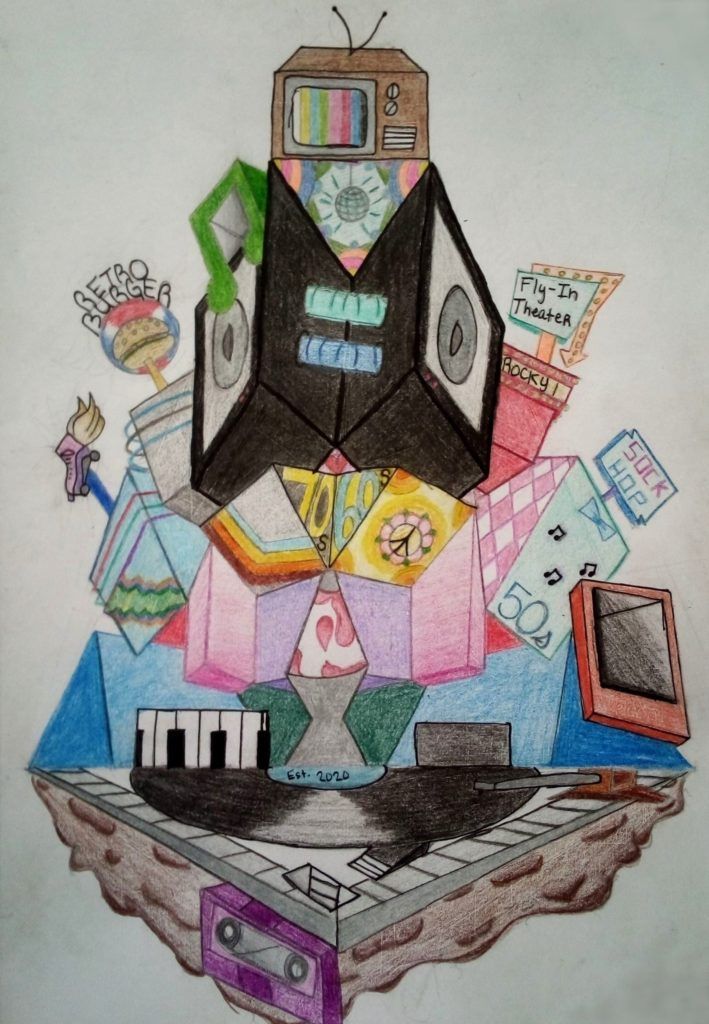 shylah newman mixed media