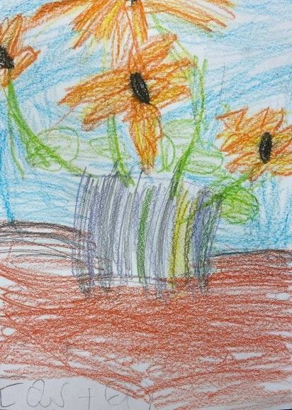 sunflower art