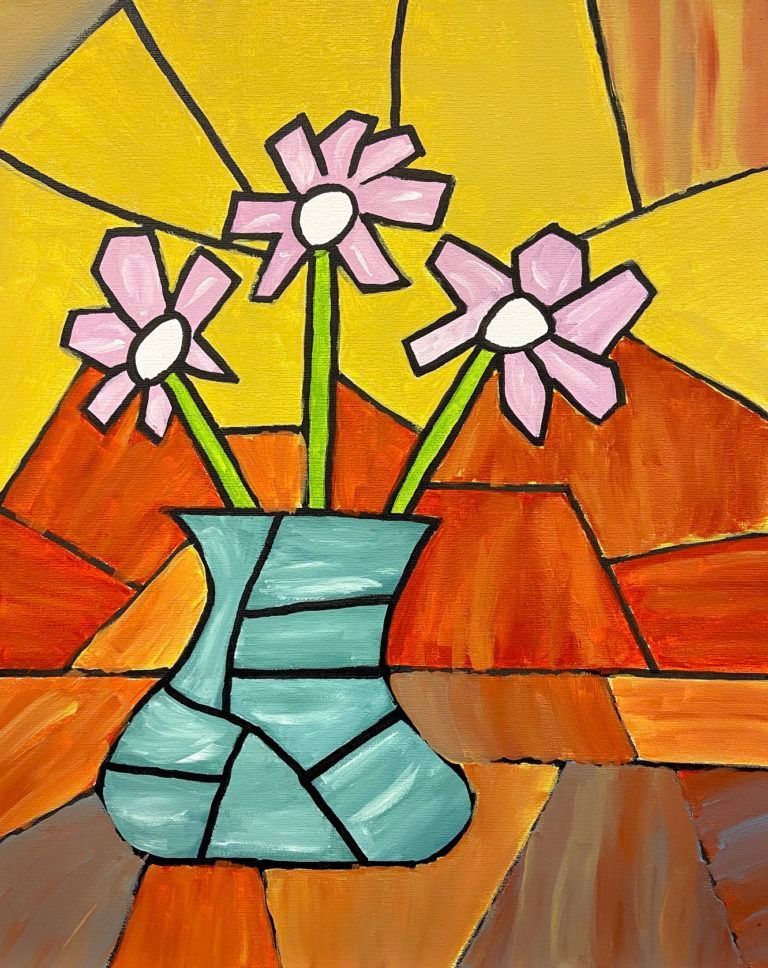 acrylic painting by tailey gunn