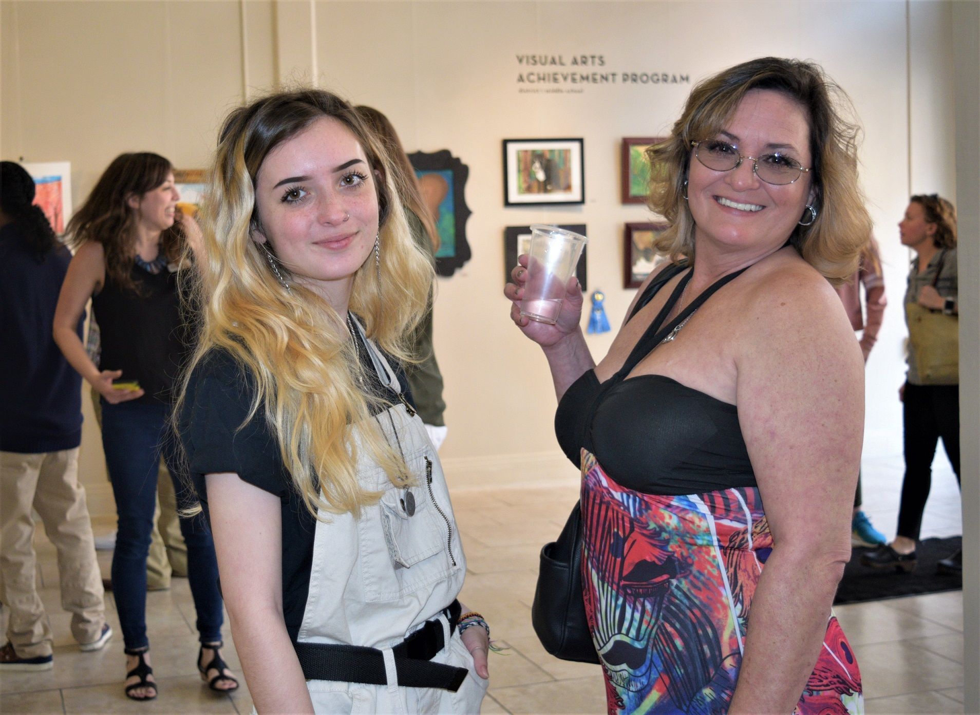 group photo in gallery