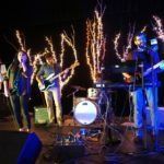 band performing