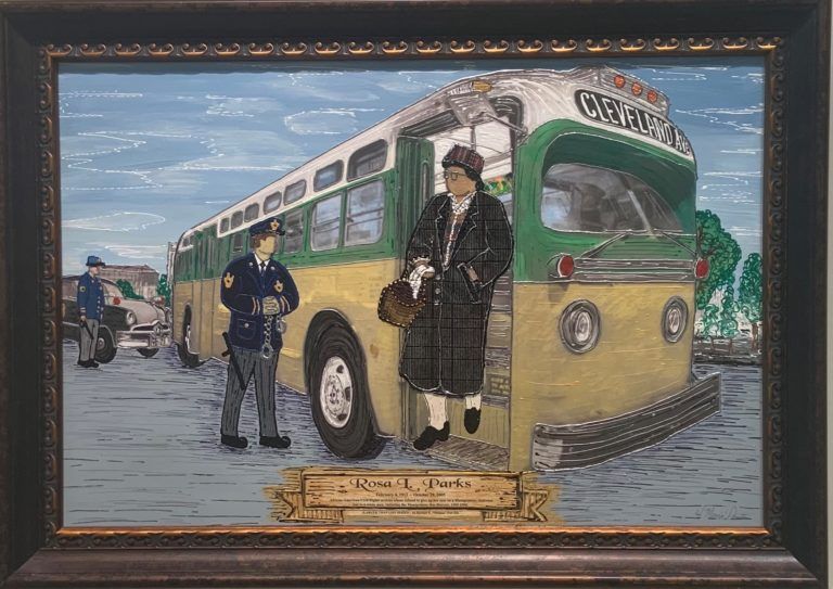 rosa parks mixed media