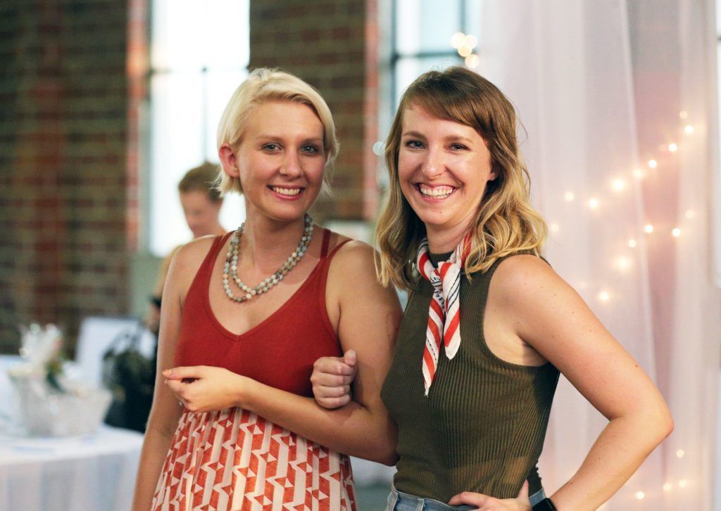 two women