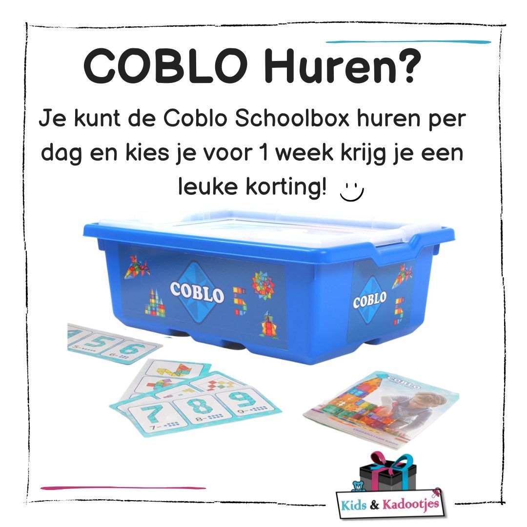 Kids en Kadootjes, magnetisch speelgoed, coblo, coblo huren, tip kinderfeestje ouddorp, open-einde speelgoed, bouwen