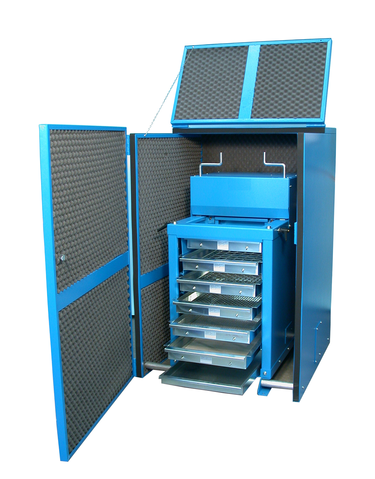 Heavy-duty sieve shaker