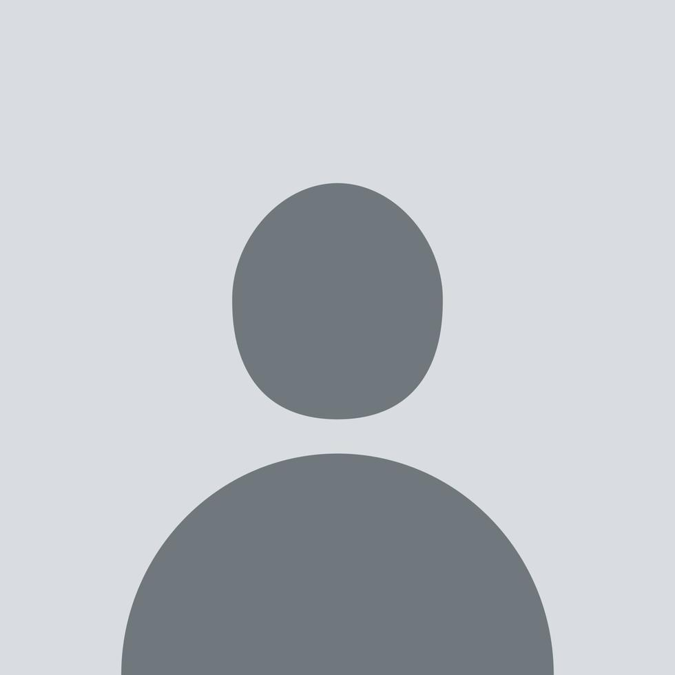 Gray generic profile avatar icon on a light gray background