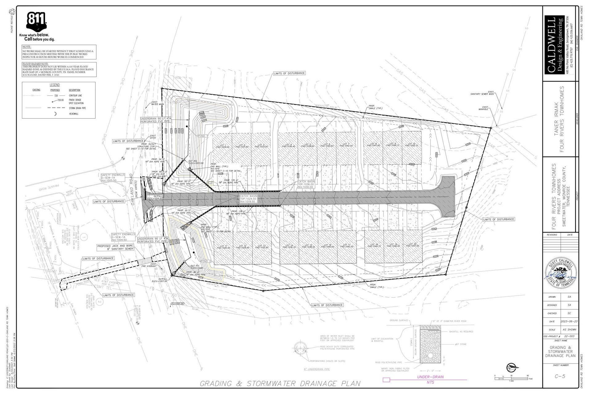 A black and white drawing of a building on a piece of paper.