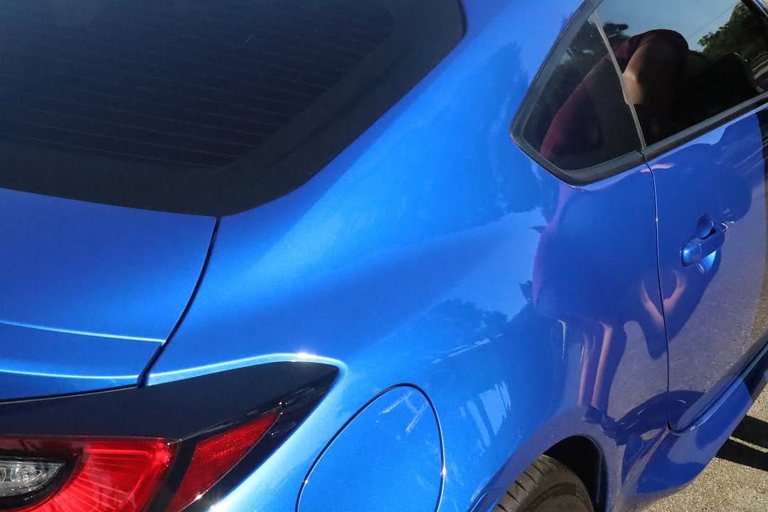 Car with Ceramic Coating 