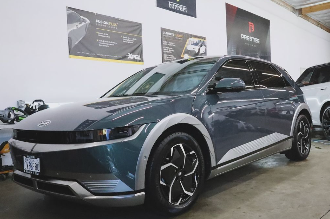 a vehicle with ceramic coating