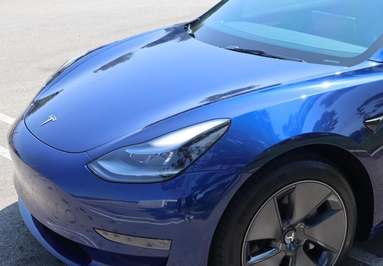 car with ceramic coating