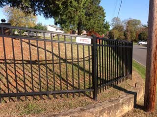 Black Fence — Vinton, VA — Viking Fence Company Inc.