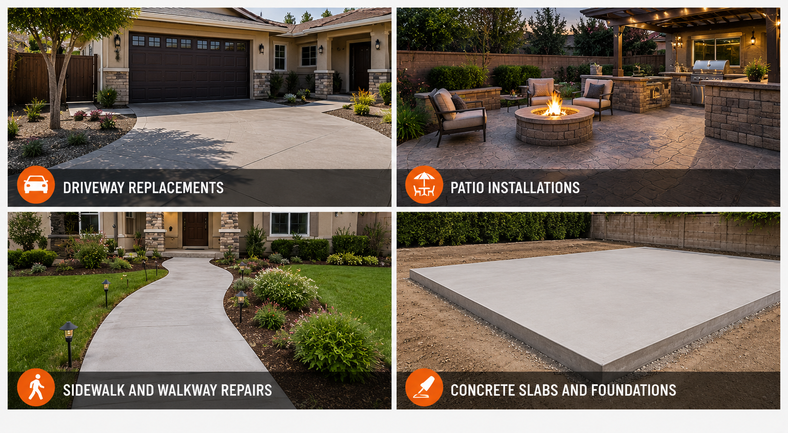 Popular residential concrete project in La Habra CA