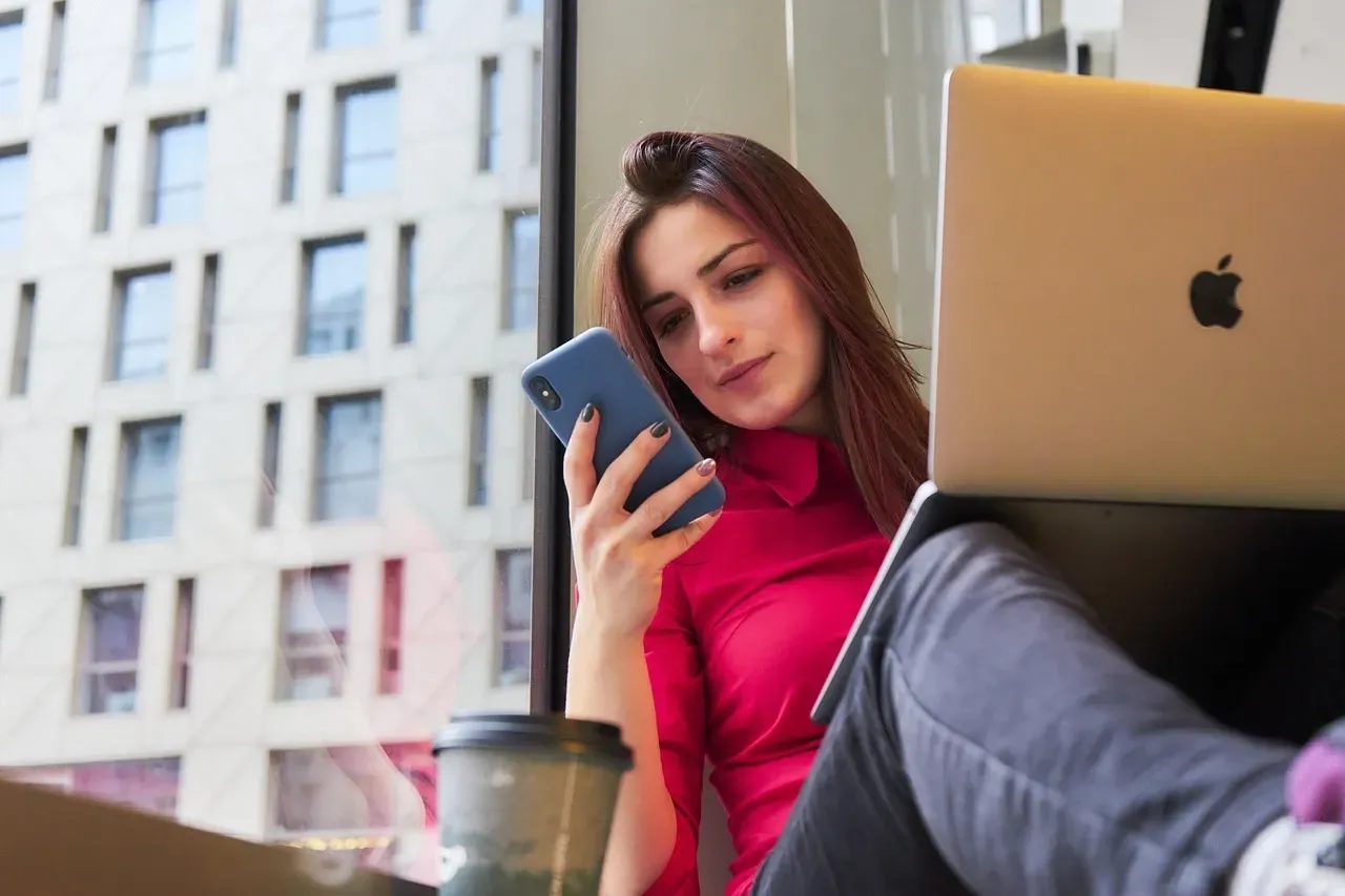 Remote employee in Colorado working from home on laptop, representing telecommuting rights and labor
