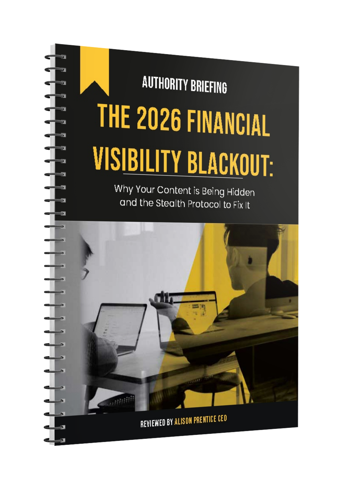 cover of 2026 financial visibility blackout briefing