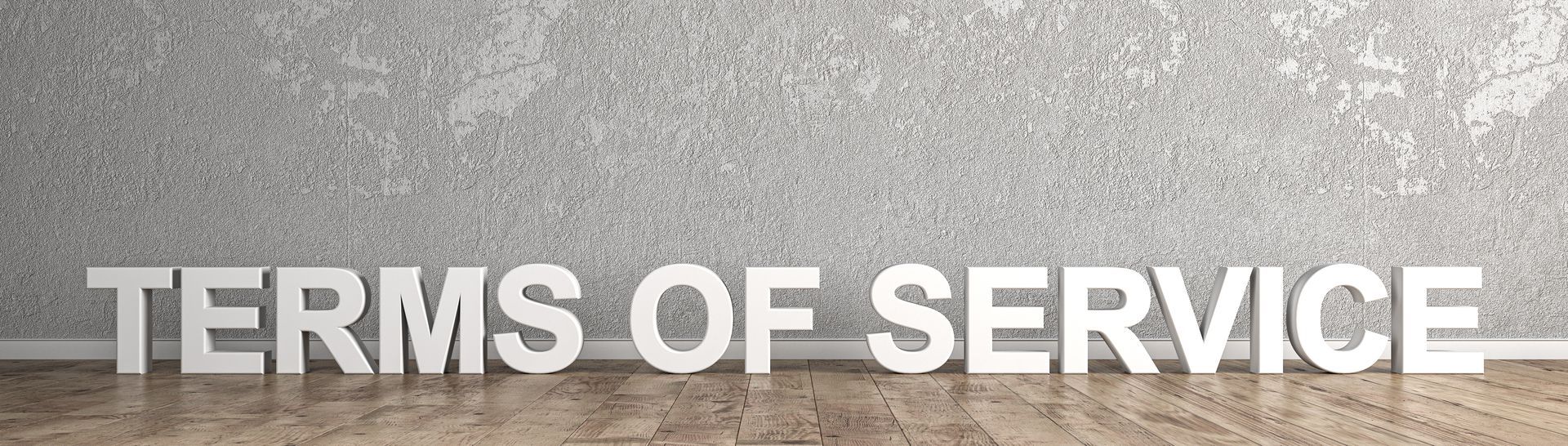 terms of service texxt