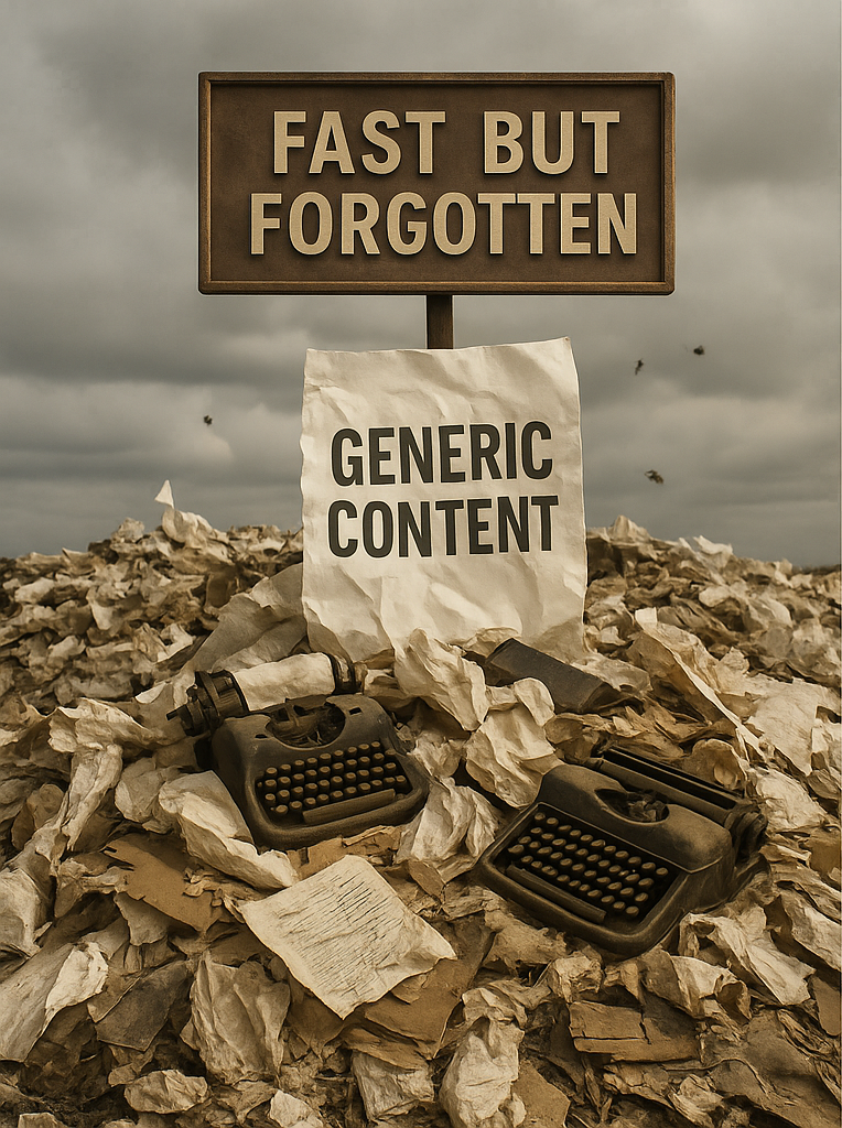 picture of garbage pile with