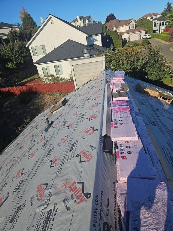 Team Roofing NW crew installing Roofing Tacoma, WA