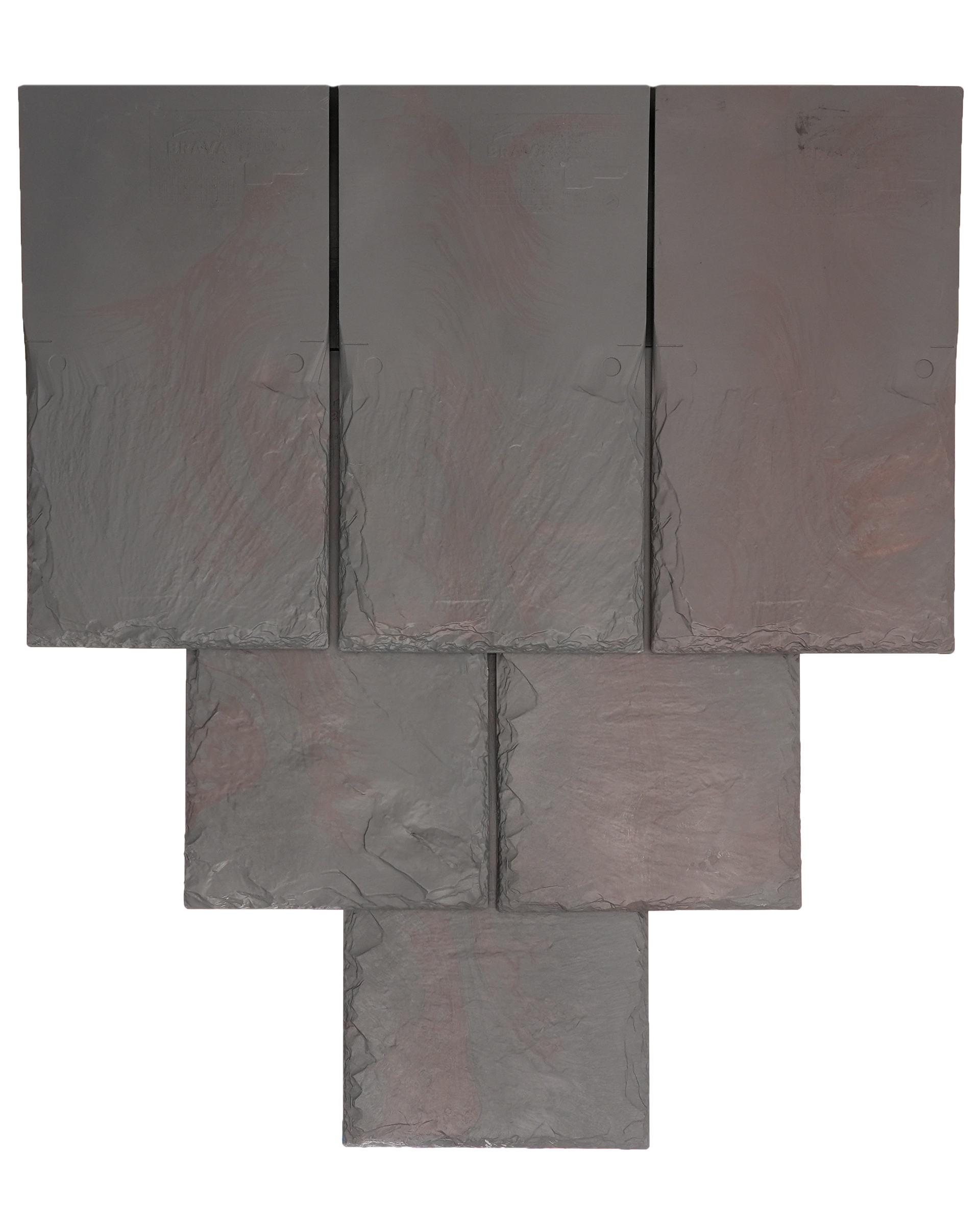 European slate roof tile sample
