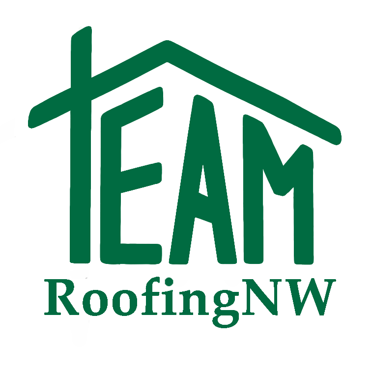 Team Roofing NW logo showcasing roofing expertise and quality service
