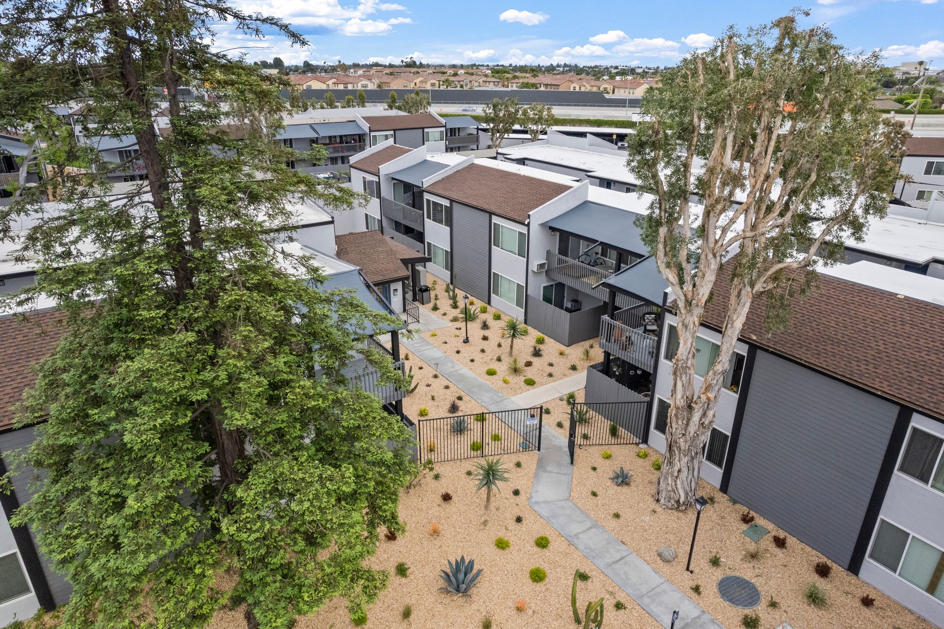 Exterior photo of The Edward Apartments -Community