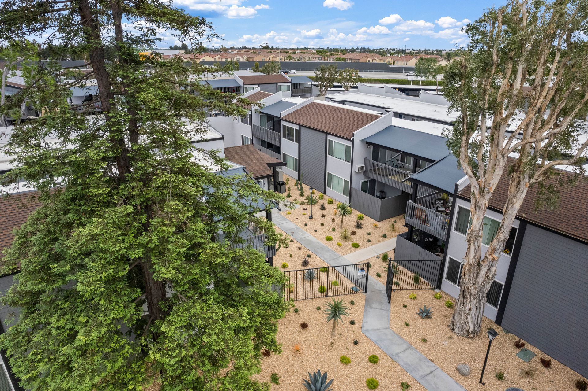 Exterior photo of The Edward Apartments -Community