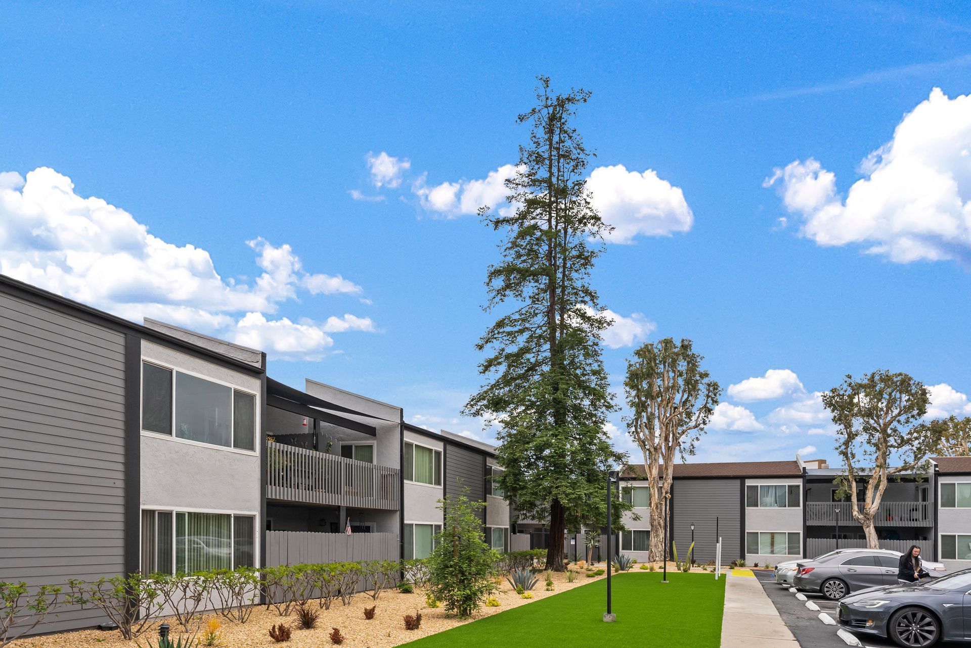 Exterior photo of The Edward Apartments -Apartment Community