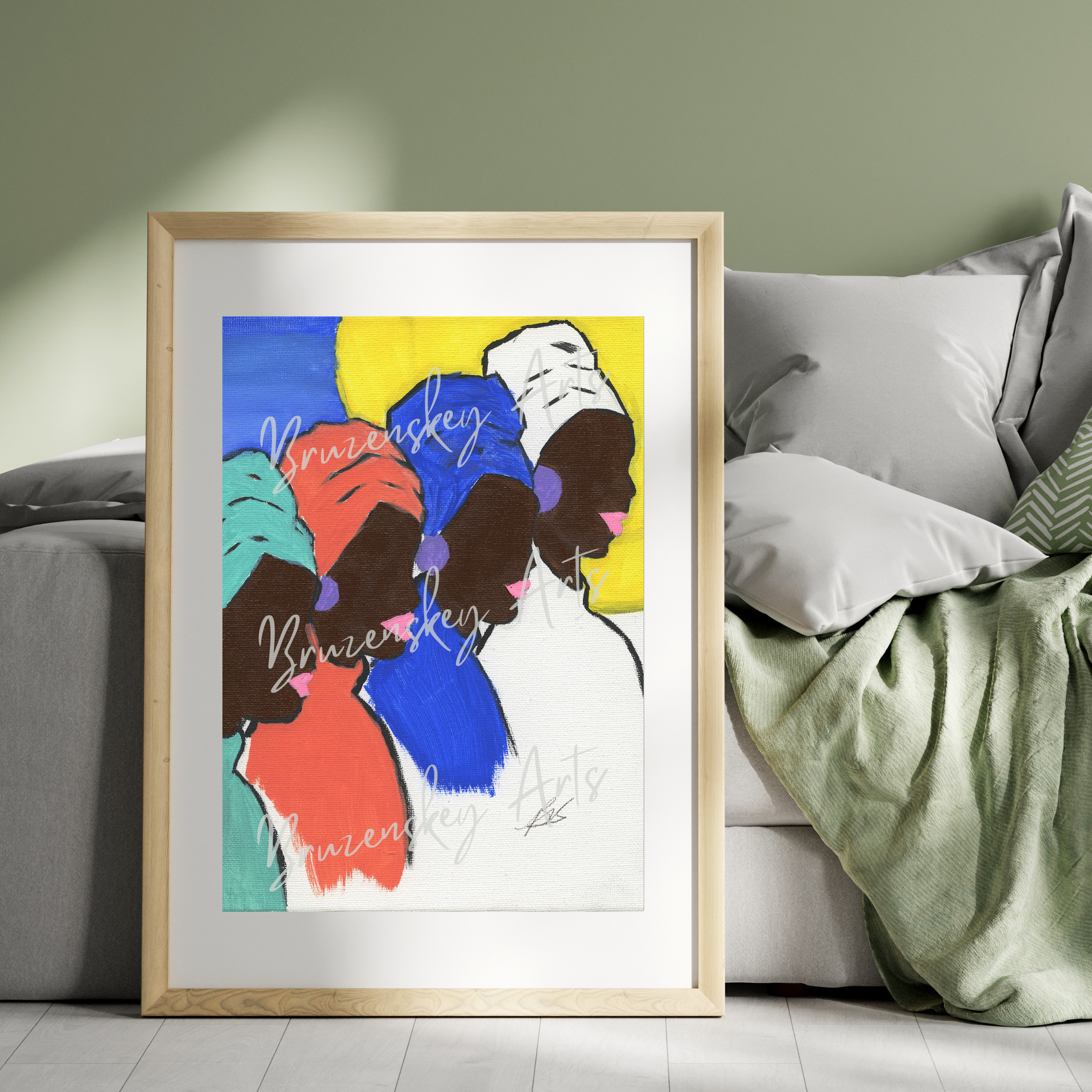 Original art print by Bruzenskey Bois available from Bois Enterprises