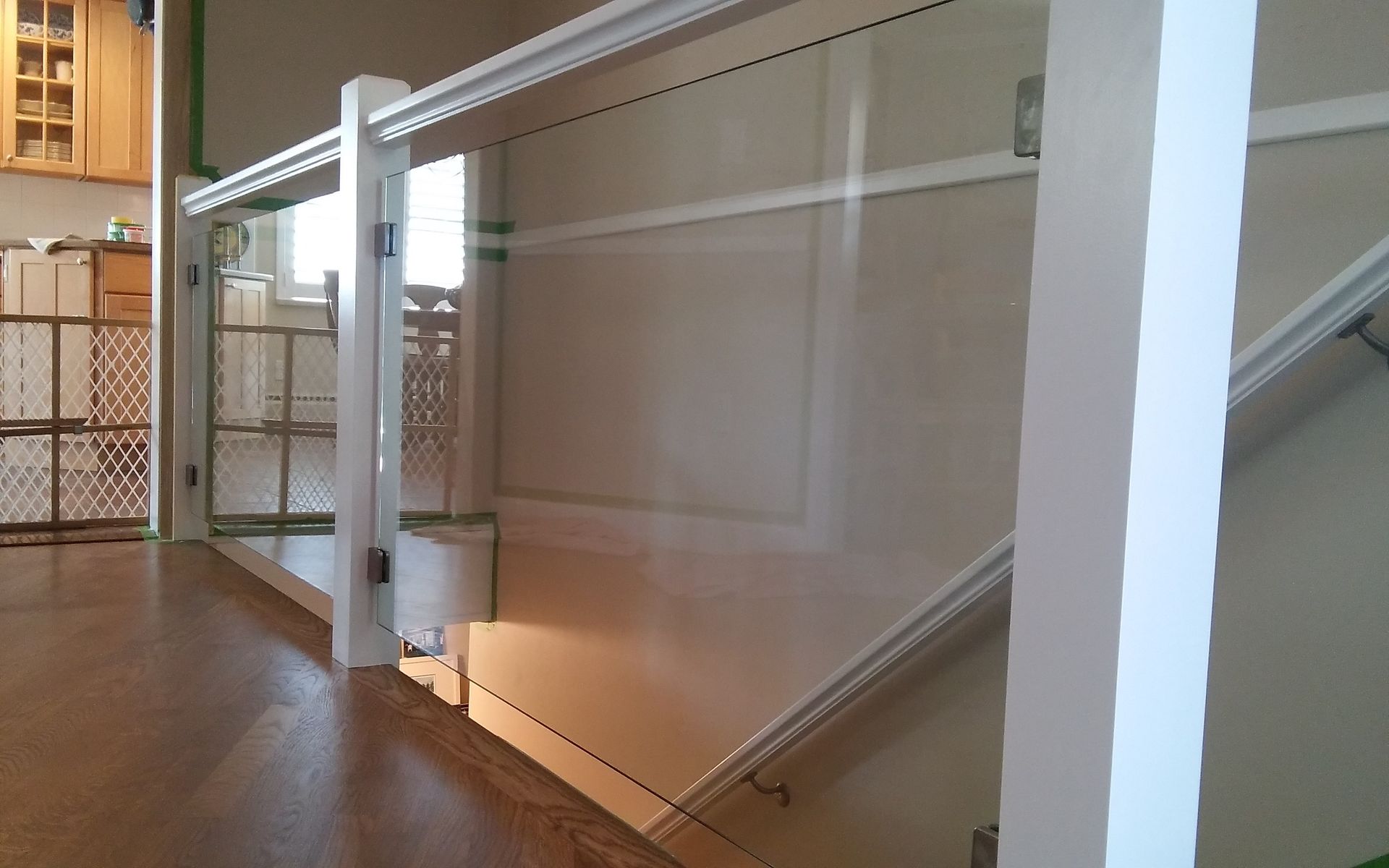 Glass shelf installation