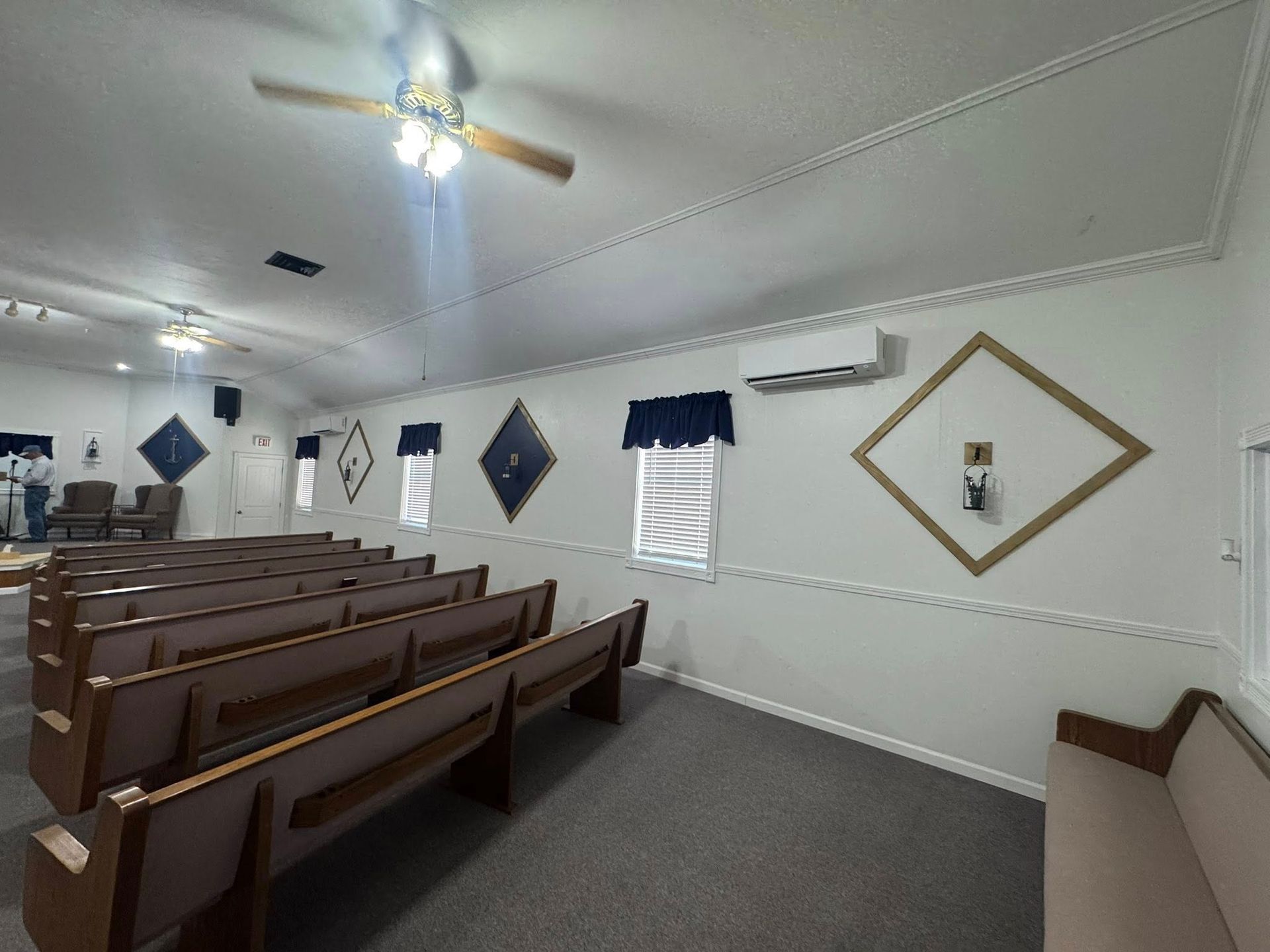 Mini-split system installation at local Phoenix church by Western Sky