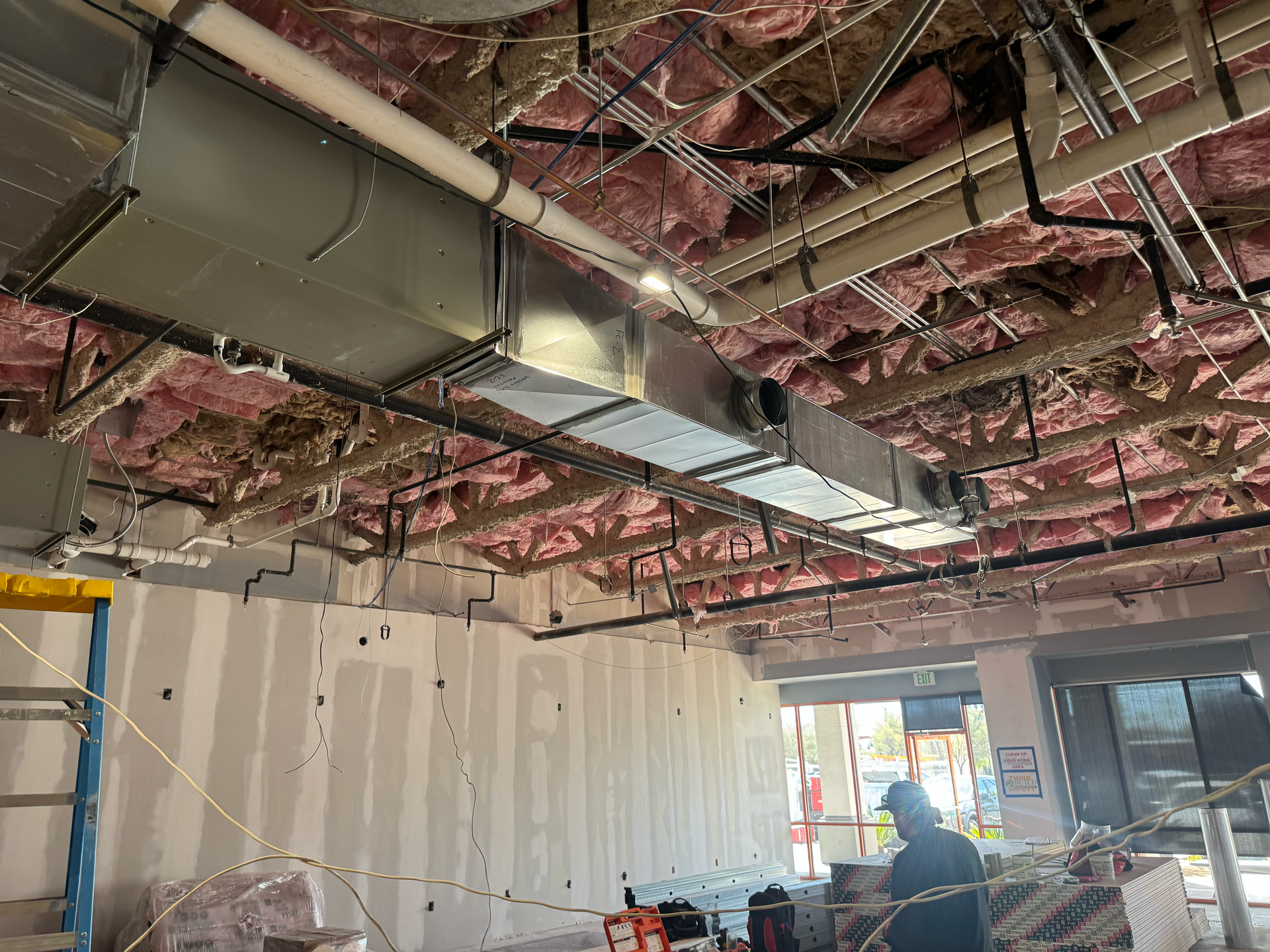 duct installation by western sky mechanical