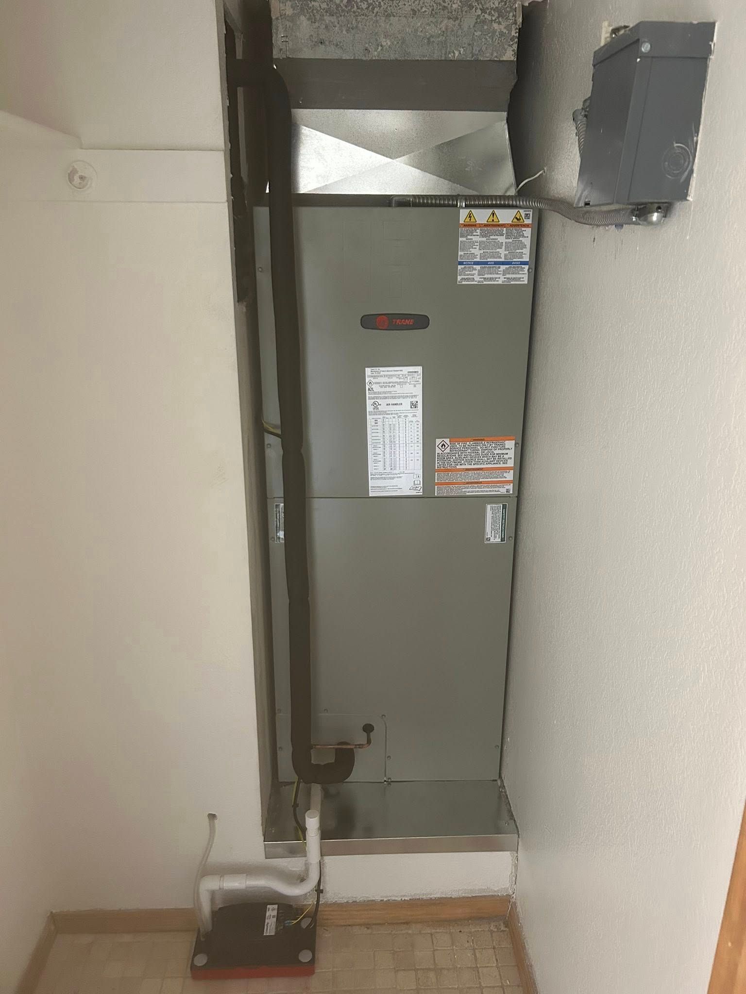 New Furnace after being replaced in Phoenix AZ by Western Sky Mechanical