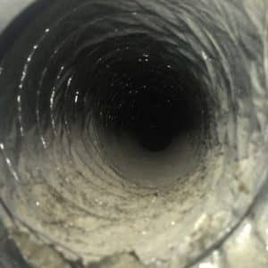 Duct Dirty Before - Bluffton, SC - Ugly Duct Cleaning